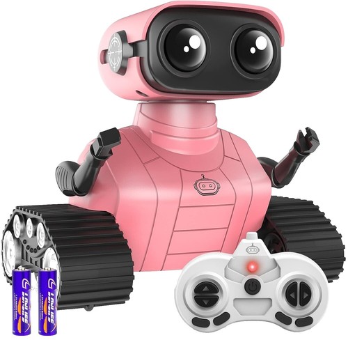 Eilik Pink - Touch Interactive Toys, Cute Robot Pets with Abundant