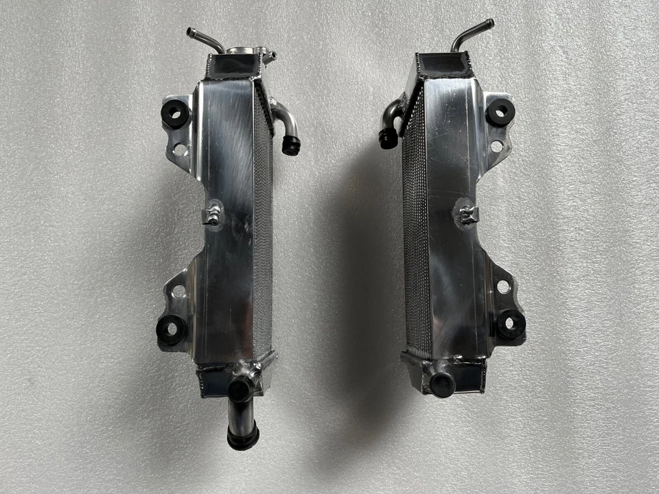 Radiador de aluminio personalizado para Honda CR250AF; cuadro CR250R 2002-2004 con motor CR500 Foto 3 de 4