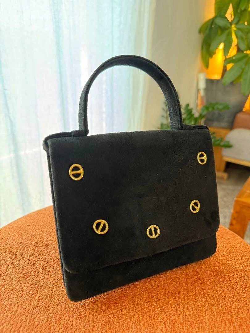 Mini sac à main logo Christian Dior