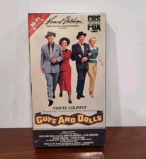 GUYS AND DOLLS New Sealed VHS 1955 Film CBS FOX VIDEO Sinatra Brando Hi-Fi