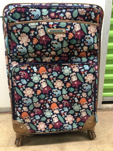 Lily Bloom Large Expandable Spinner Luggage 28in