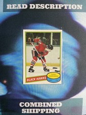 1980-81 O-Pee-Chee Terry Ruskowski Chicago Blackhawks #119