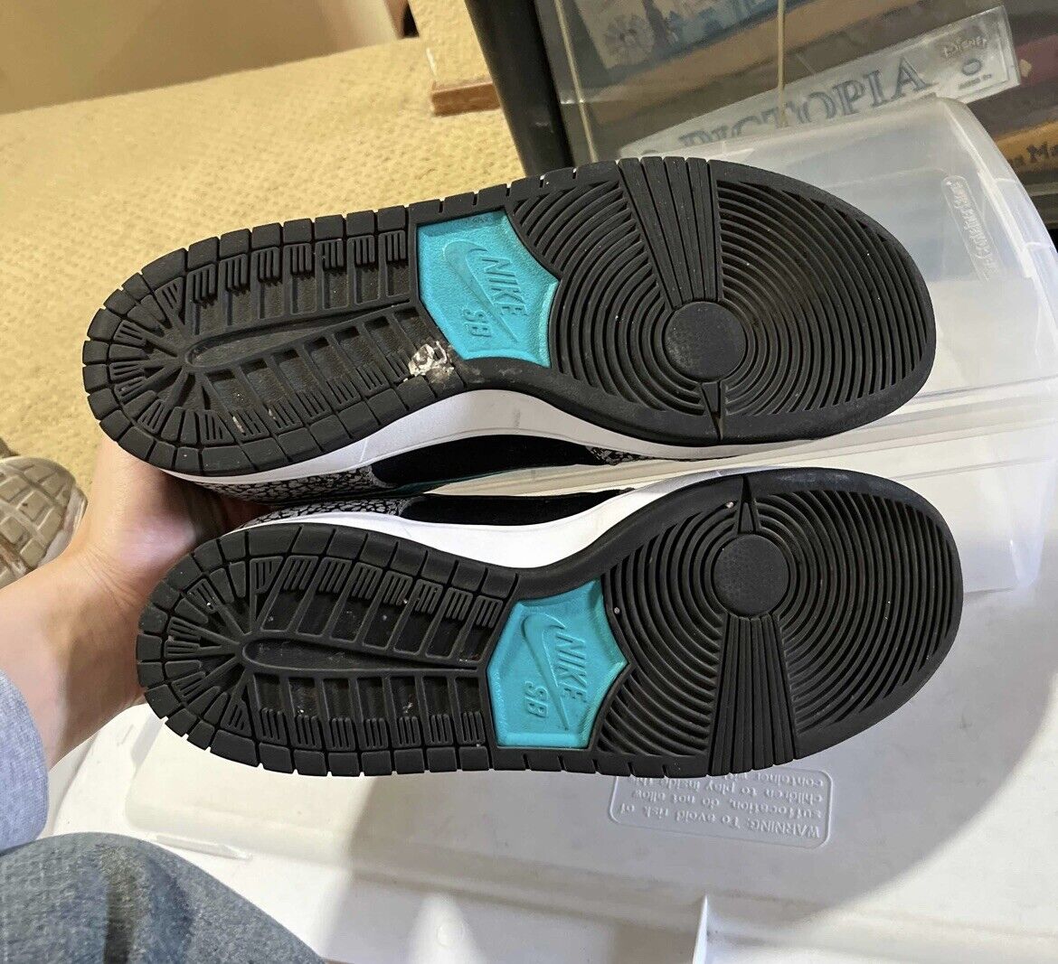 Nike SB Dunk Low Atmos Elephant BQ6817-009 Grey Black Black Nike SB Dunk Low Atmos Elephant BQ6817-009 Grey Black Black