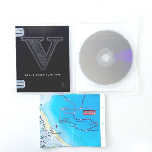 Grand Theft Auto 5 GTA V Sony PlayStation 3 PS3 Complete With Manual & Map - 第 5/5 張圖片