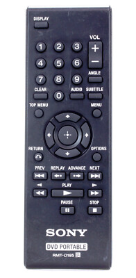 Télécommande D'origine Sony RMT-V152E Pour Combiné TV VHS - Occasion Garantie 6 Mois