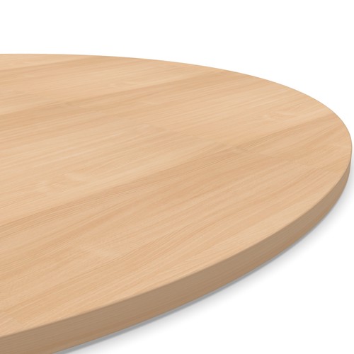 Decoración aglomerado 28 mm tablero redondo haya madera placa mesa de comedor mesa de centro - Imagen 2 de 5