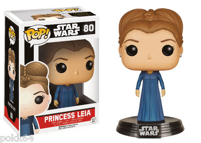 Star Wars Episode VII POP! Vinyl Bobble Head Princess Leia Figur Funko Nr. 80