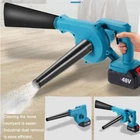 NEW Cordless Electric Leaf Blower Dual Purpose Handheld Blower with Battery Kit