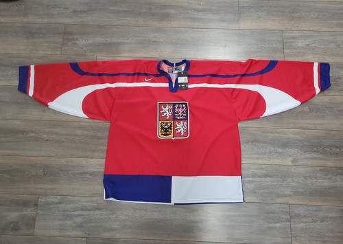 Maillot Hockey République Tchèque Vintage - KUBINA N°23 - Blanc - Taille XL