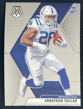 2020 Panini Mosaic Jonathan Taylor RC #216 Rookie NFL Football Card. rookie card picture