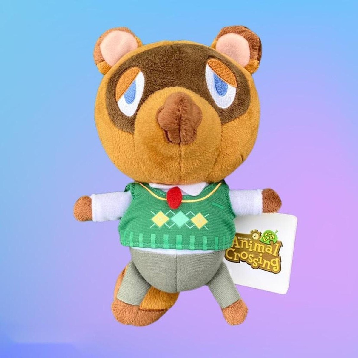 Nintendo Animal Crossing New Leaf Tom Nook Plushie Plush Stuffed Animal NWT