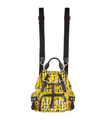 burberry backpack graffiti