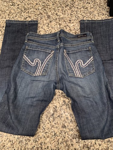 Citizens of Humanity Jeans Kelly Low Waist Stretch Crops Dark Wash 26 x 26,50 - Bild 7 von 10