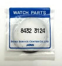 NOS Genuine Seiko World Time Black & Gold Inner Bezel Dial Ring Part 8432-3124