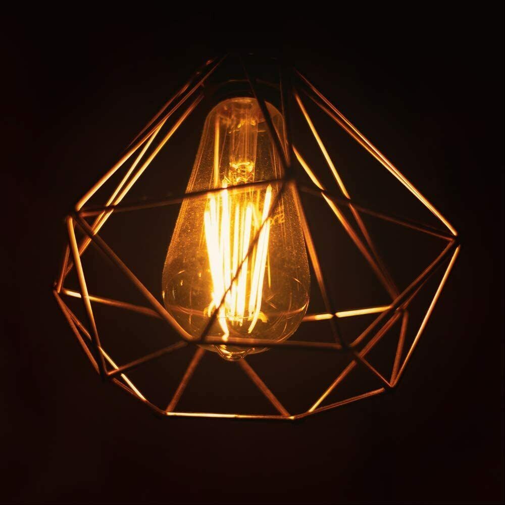 6er LED E27 ST64 Edison Vintage Retro Lampe Glühlampe Glühbirne Birne Warmweiß.