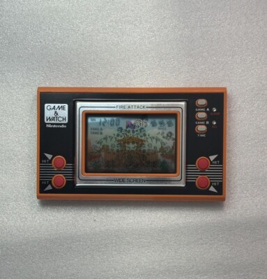 Nintendo Game & Watch WS Fire Attack ID-29 Made in Japan 1981