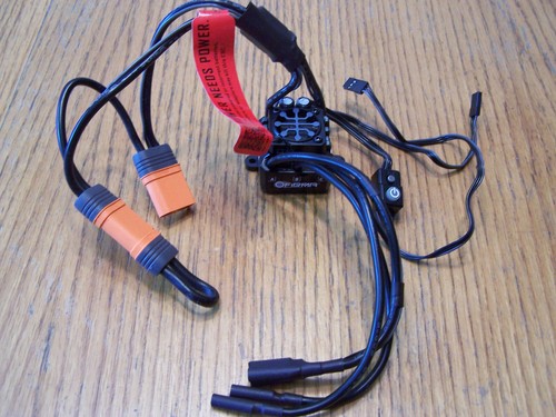 For Arrma 1/10 OUTCAST 4X4 4S V2 BLX Firma 120A Brushless Smart ESC 3S-4S Kraton - Picture 4 of 4