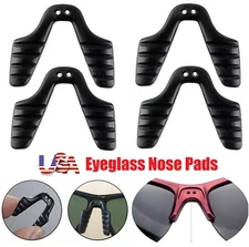 4× Silicone Anti-Slip Stick On Nose Pads for Eyeglass Sunglasses Glasses 2 Types