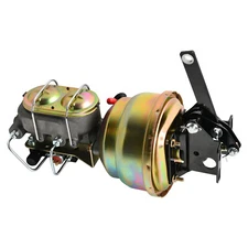 for 1957-1972 Ford Truck 8" Dual Power Brake Booster 1" Master Cylinder & Prop