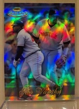 1998 Topps Gold Label CLASS 1 #42 Mo Vaughn Refractor Red Sox RARE PARALLEL