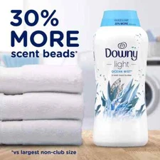 Downy Light Laundry Scent Booster Beads, Ocean Mist Scent, 39.9 oz