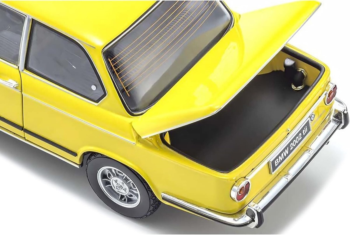 Finished Product Kyosho 1/18 BMW 2002 Tii Yellow from Japan