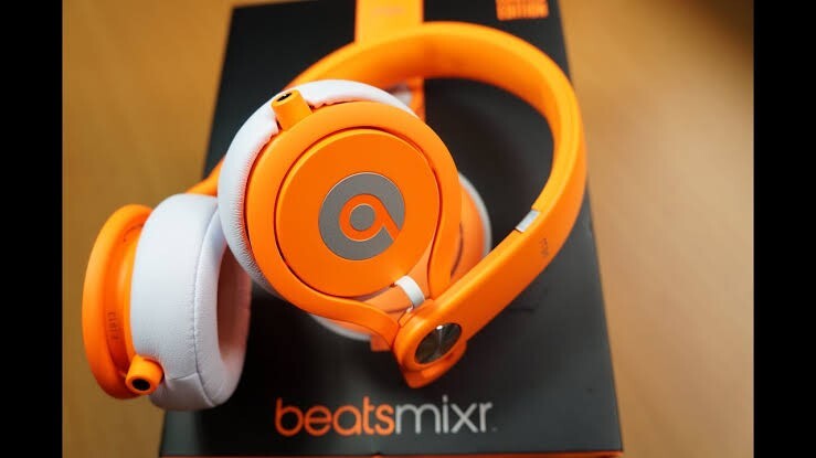 Beats by Dr. Dre Mixr Over the Ear Headphones - Orange | eBay Beats by Dr. Dre Mixr Over the Ear Headphones - Orange | eBay