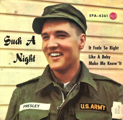 7" Elvis Presley – EP: Such A Night / RCA EPA 4361 / Germany 1960 - Bild 1 von 4