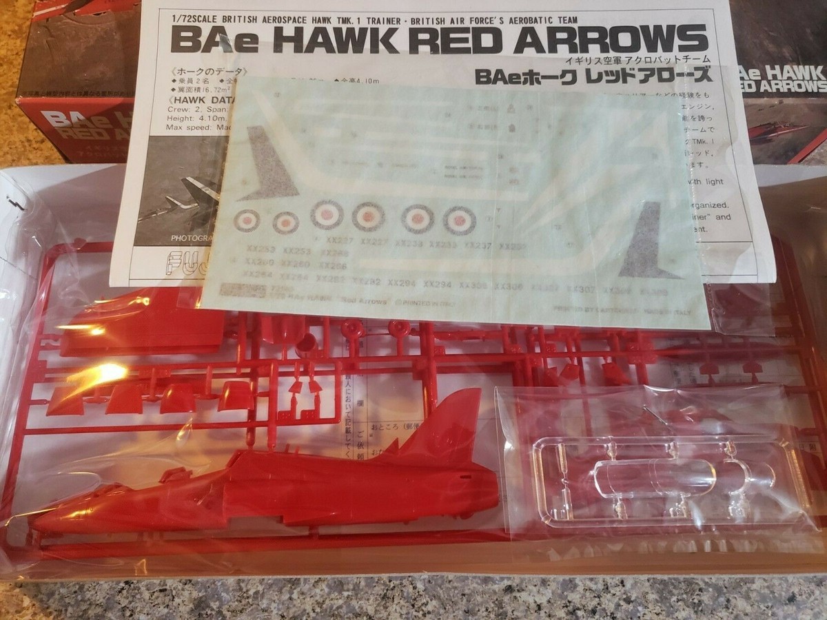 1/72 Fujimi BAE Hawk Red Arrows decals rare | eBay