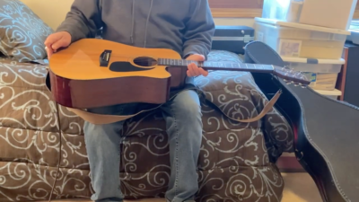 Samick Acoustic/Electric SW 210CE; Looks & Sounds Great; Made in