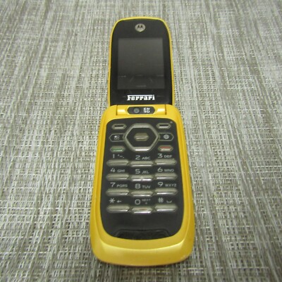 MOTOROLA I897 FERRARI FLIP (NEXTEL) CLEAN ESN, UNTESTED, PLEASE READ!! 63033