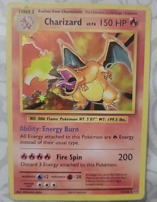 Pokémon TCG Charizard XY Evolutions 11/108 Holo Holo Rare | eBay