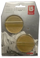 Burton Snowboard Mini Scraper Mats Clear R73483010 NEW