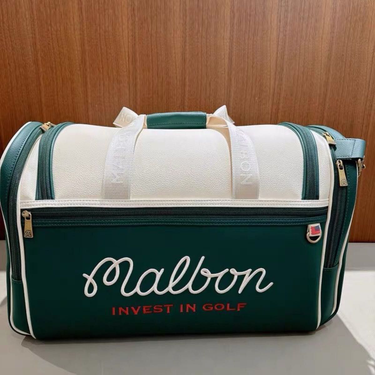 【MALBON GOLF】 Performance Light Boston Bag /追跡付 New MALBON GOLF Boston bag sports bag Green | eBay
