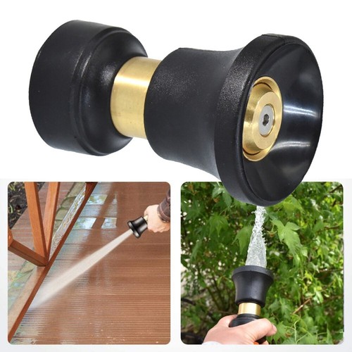 Fireman Style Garden Hose Nozzle Heavy Duty Alloy Construction