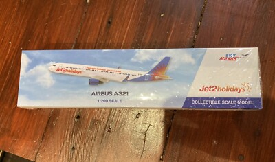 Jet2 Holidays Airbus A321 Modellflugzeug - Neu Skymarks Neu in OVP