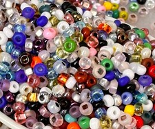 Assorted 8/0 Czech Preciosa 10g Glass Seed Beads
