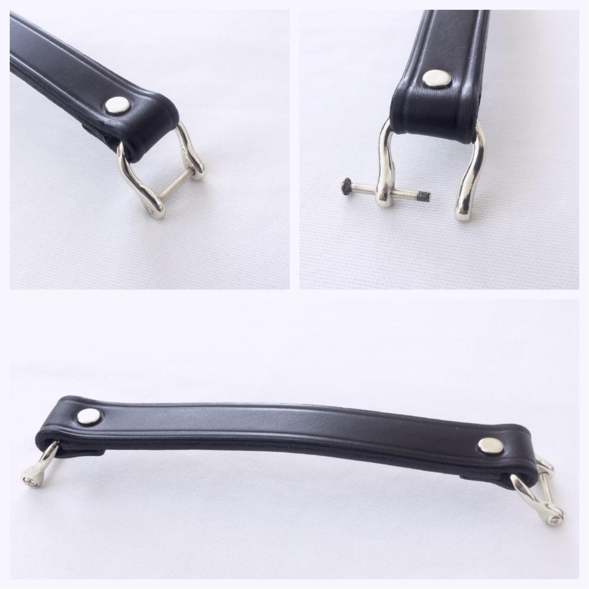 Multiuse Leather Replacement Handles Luggage Briefcase Instrument