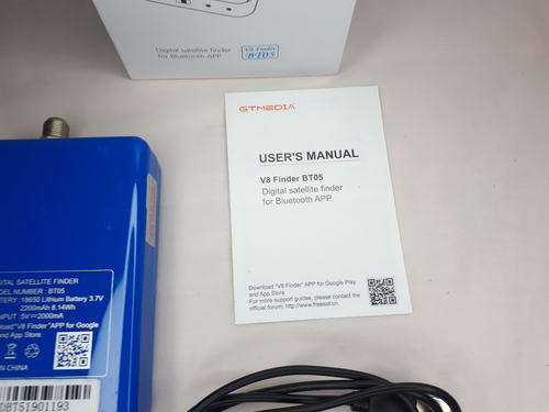 GT Media V8 Satellite Finder BT05 For Bluetooth App - Digital Satellite Finder - Bild 8 von 18