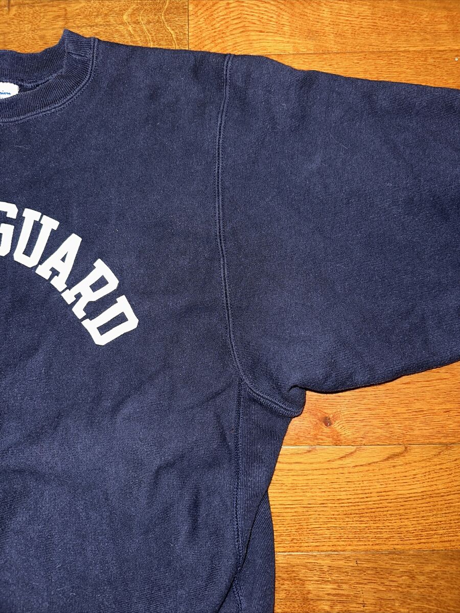 Vintage 80s Coast Guard Champion Reverse Weave Warmup Vintage 80s Coast Guard Champion Reverse Weave Warmup