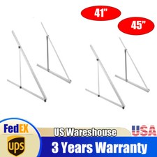 41 inch / 45 inch Adjustable Solar Panel RV Tilt Mount Brackets For Boat Roof US