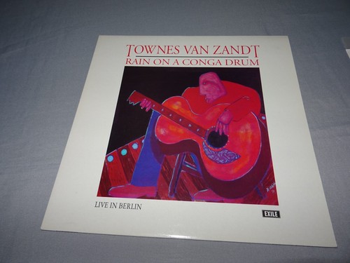 TOWNES VAN ZANDT - RAIN ON A CONGA DRUM / EXILE-VINYL-LP 1991 (MINT-) & INLET - Bild 2 von 6