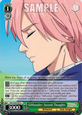 Seven Deadly Sins: Revival of the Commandments - Weiss Schwarz TCG (30% OFF)