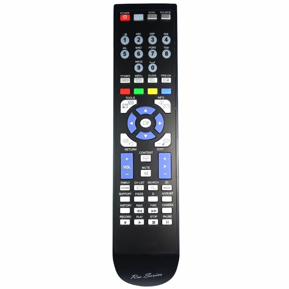 Neu RM-Series TV Fernbedienung für Samsung UE65ES8000U / Xxu