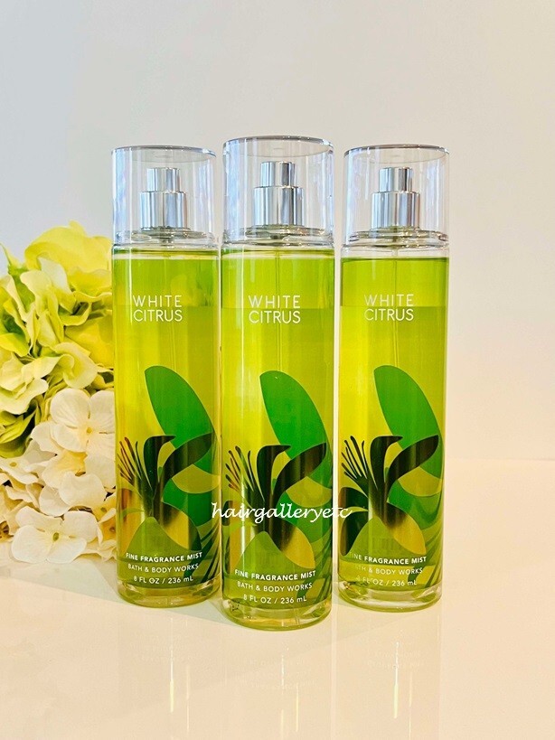 NEW Bath Body Works WHITE CITRUS Body Mist Spray oz