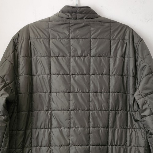 CHAPS Surplus True American Brand Olive Color Quilted Jacket Coat L - Picture 6 of 14