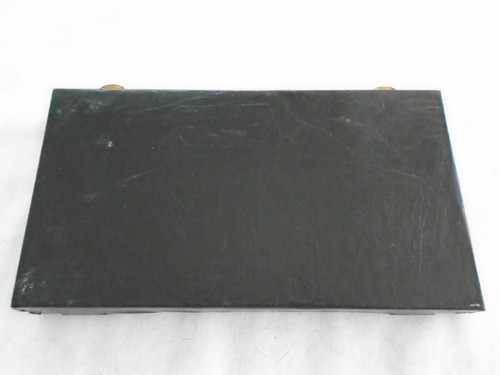 Vintage Gold Tone Scale & Weights In Wood Box For Delicate Work Missing 1 Weight - Picture 4 of 4
