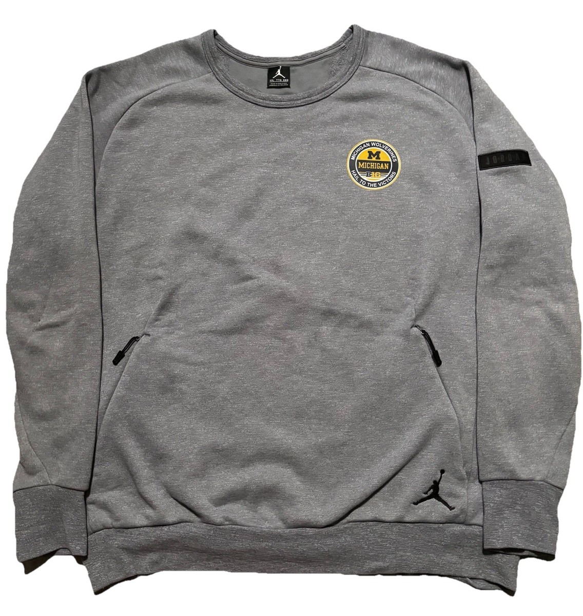 michigan jordan crewneck