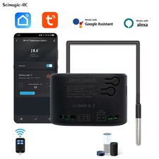 Tuya WiFi Smart Temperature Sensor Monitor Switch 7-32V 85-250V Monitoring