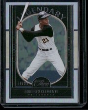 2024 Panini Three and Two #29 Roberto Clemente Legendary #/99